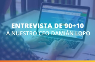 Entrevista a Damián Lopo, fundador y CEO de Crowdium por la revista 90+10