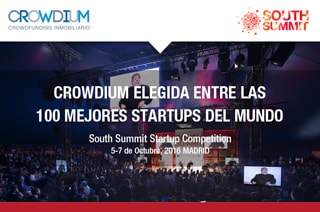 Crowdium elegida entre las 100 mejores Stratups del mundo